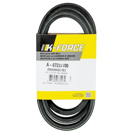 A & I Products Belt, Deck 23.75" x4.5" x0.75" A-07237700